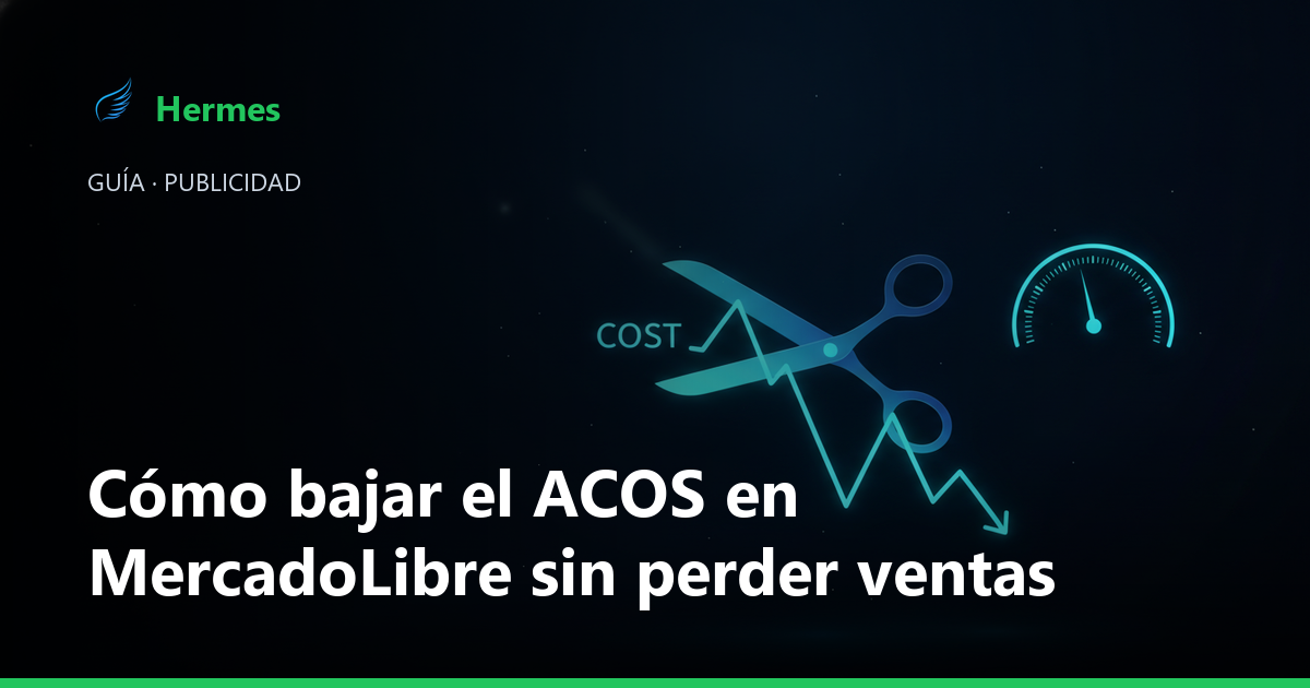 Palancas para bajar el ACOS en MercadoLibre Ads