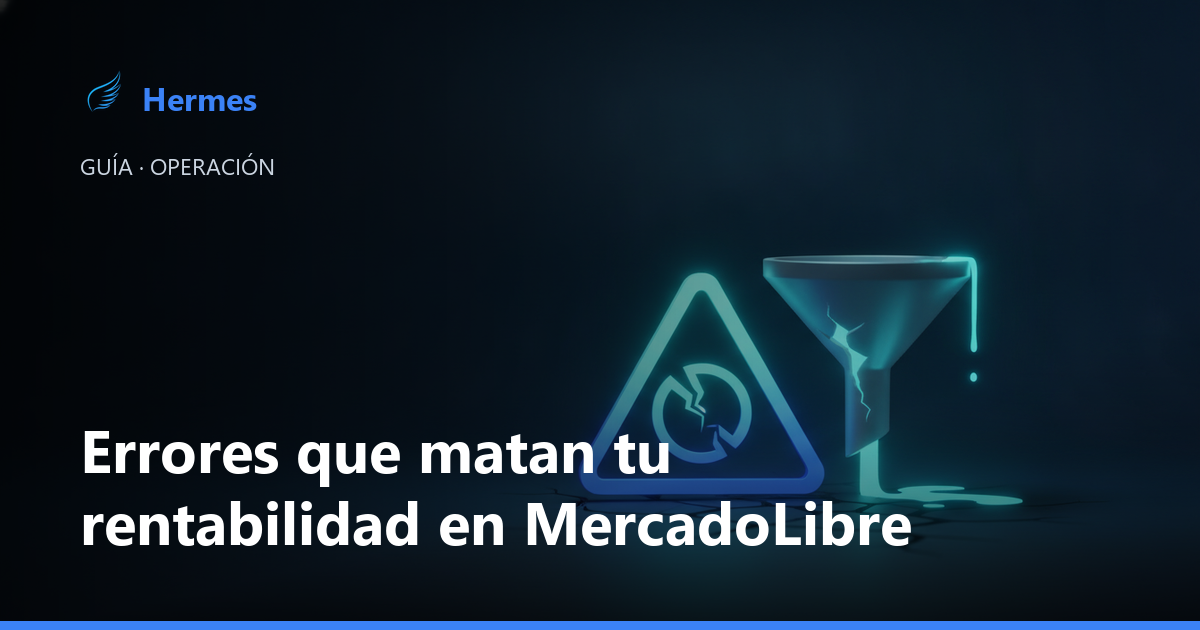 Lista de errores comunes que reducen la rentabilidad en MercadoLibre